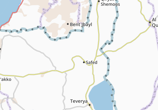Karte Stadtplan ’En Zetim