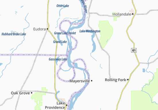 Mapa Valewood