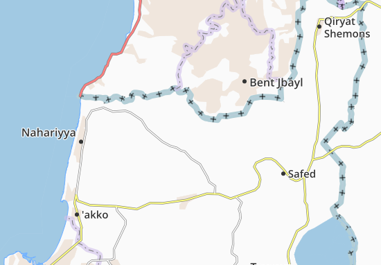 Kaart Plattegrond Elqosh