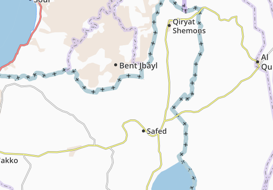 Karte Stadtplan Rihaniya