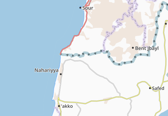 Mapa Adamit