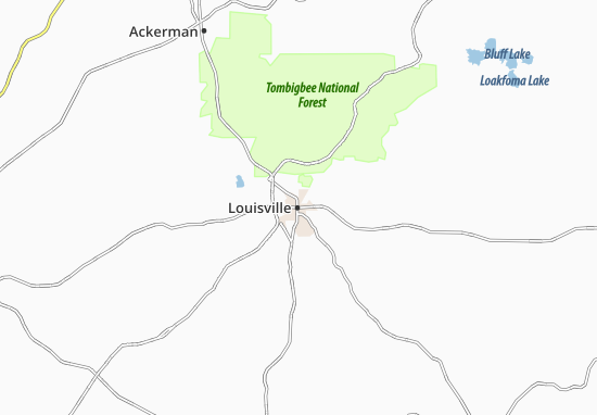 Mapa Louisville
