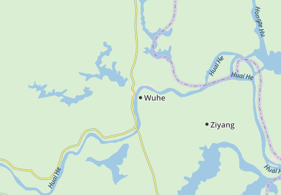 Mapa Wuhe