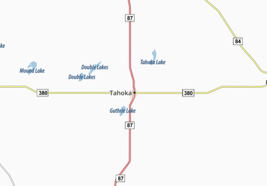 Tahoka Map