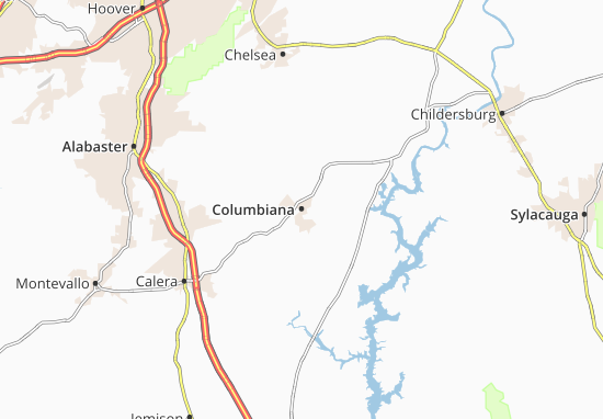Columbiana Map