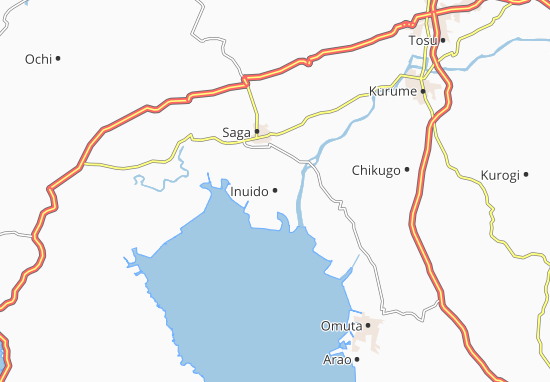 Karte Stadtplan Inuido