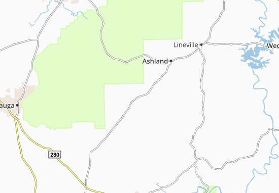 Mapa Millerville