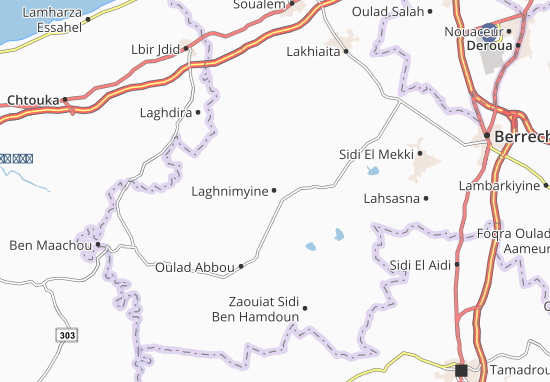 Mapa Laghnimyine