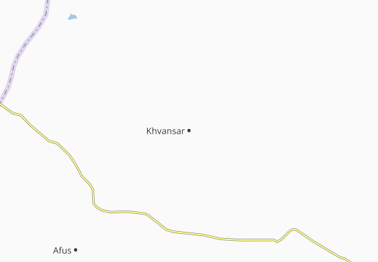 Karte Stadtplan Khvansar