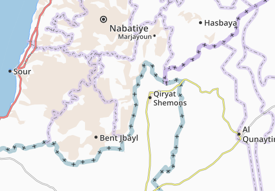Karte Stadtplan Margaliyyot