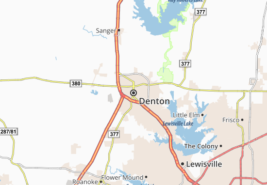 Denton Map