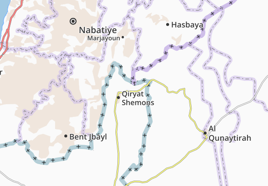 Karte Stadtplan Hagosherim