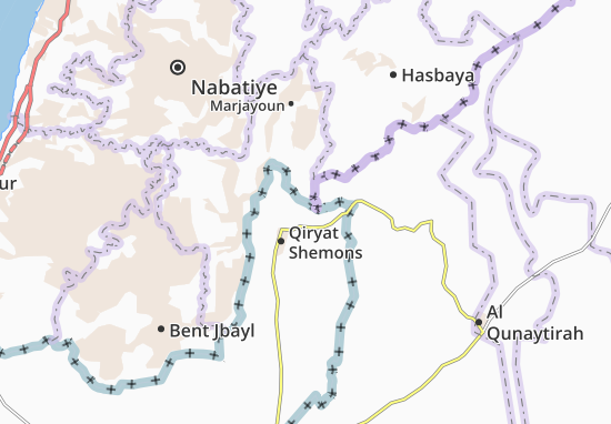 Karte Stadtplan Ma’Yan Barukh