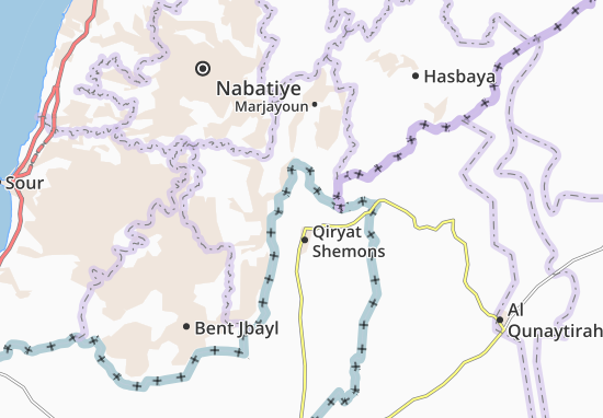Karte Stadtplan Kefar Gil’Adi