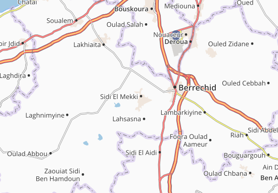 Sidi El Mekki Map