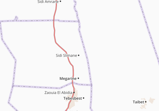 Mapa Sidi Slimane