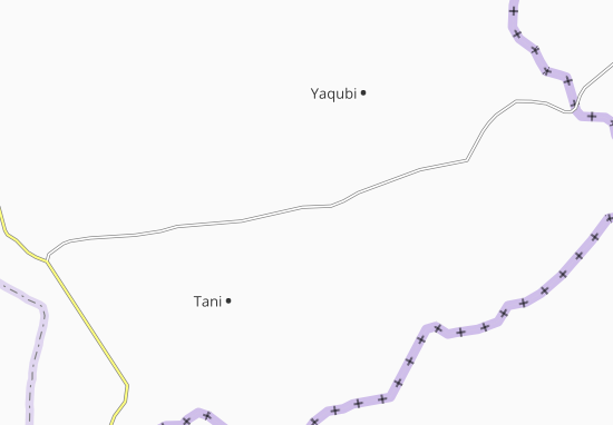 Kaart Plattegrond Khowst