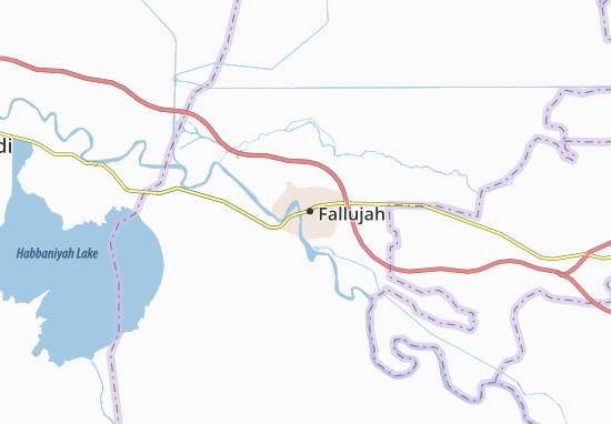 Carte-Plan Fallujah