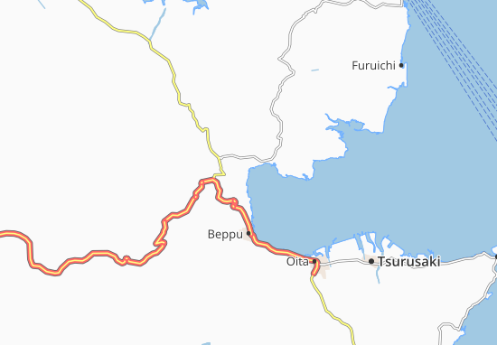 Karte Stadtplan Tayooka