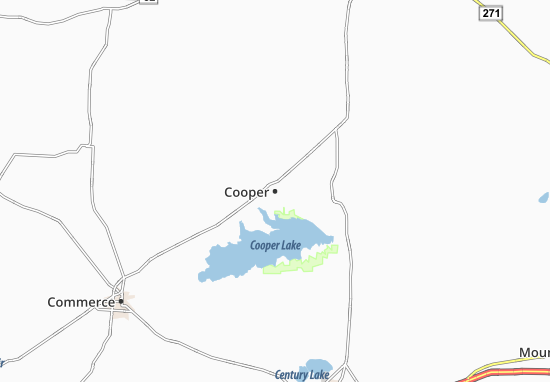 Karte Stadtplan Cooper