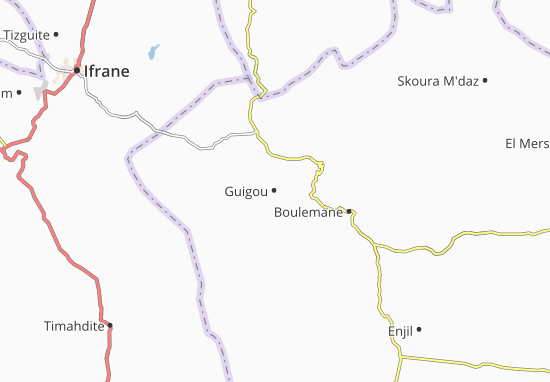 Mapa Guigou