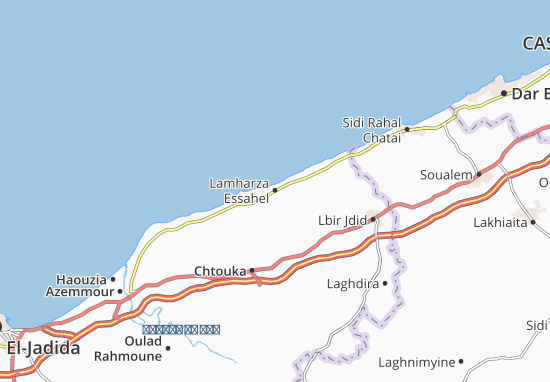 Lamharza Essahel Map