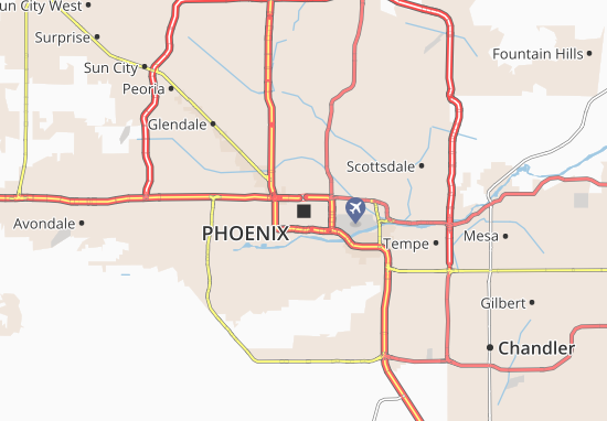 Mapa Phoenix