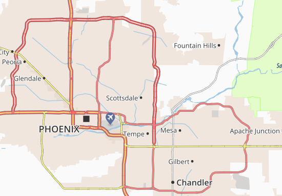 Scottsdale Map