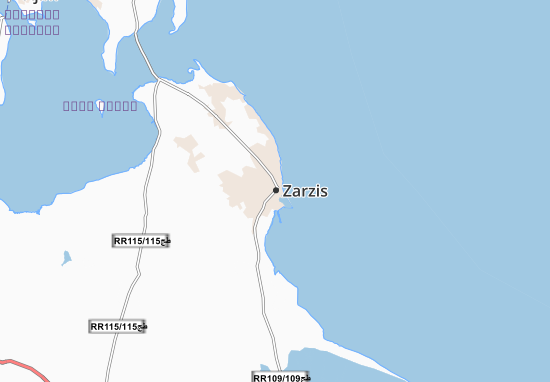 Mapa Zarzis