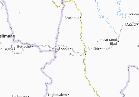 Mapa Marchouch