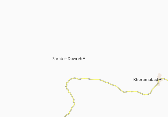 Kaart Plattegrond Sarab-e Dowreh