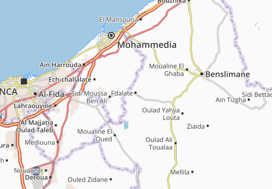 Fdalate Map
