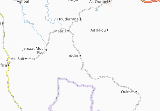 Tiddas Map