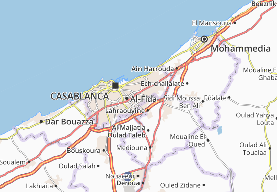 Moulay Rachid Map