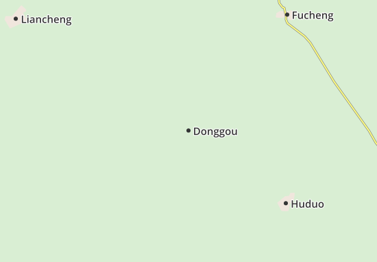 Karte Stadtplan Donggou