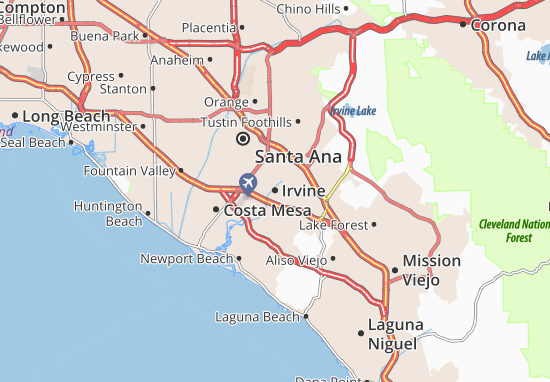 Irvine Map