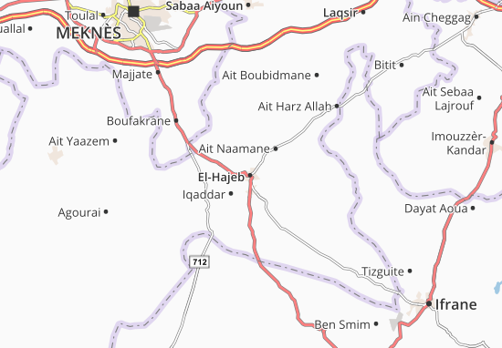 El-Hajeb Map