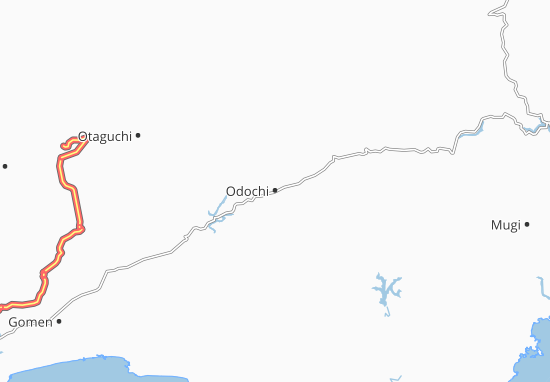 Karte Stadtplan Odochi