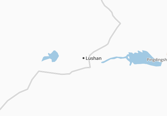 Mapa Lushan