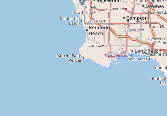 Karte Stadtplan Rancho Palos Verdes