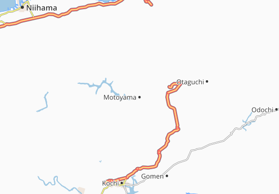 Mapa Motoyama