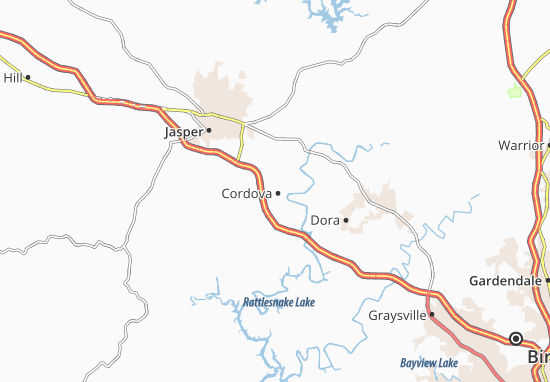 Cordova Map