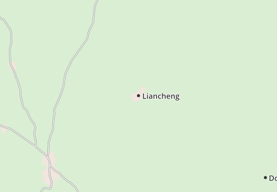 Mapa Liancheng