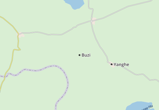 Karte Stadtplan Buzi