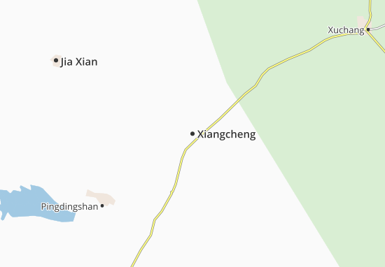 Mapa Xiangcheng
