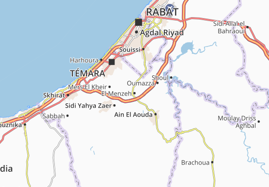 El Menzeh Map