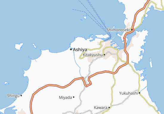 Kaart Plattegrond Mizumaki