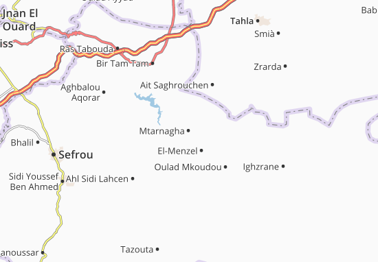Karte Stadtplan Mtarnagha