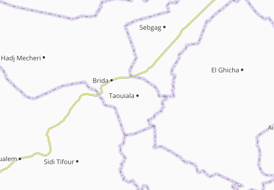Mapa Taouiala