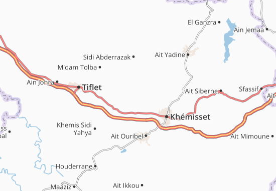 Sidi Allal Lamsadder Map